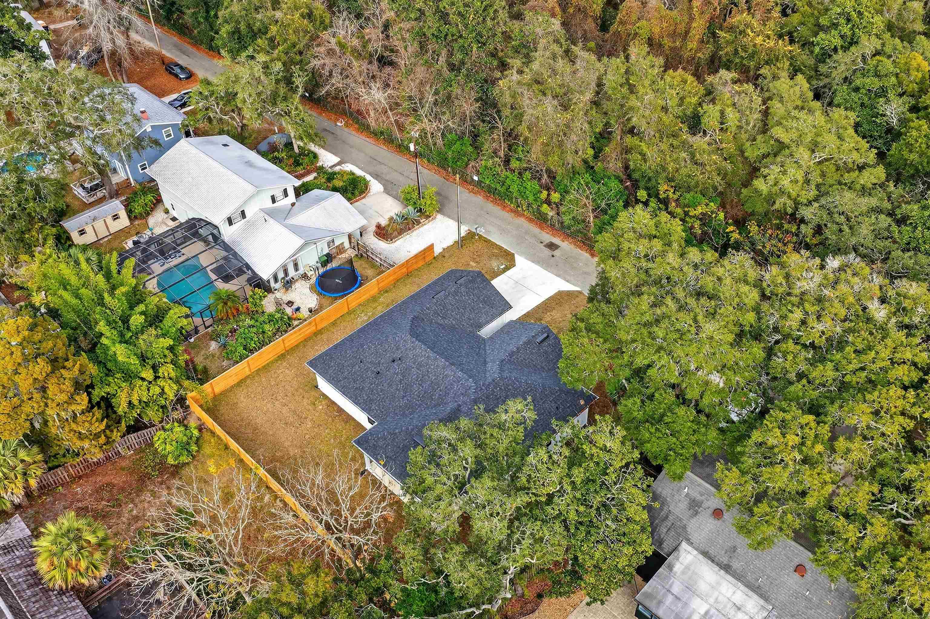 16 Baru Road St. Augustine, FL 32080 - Photo 63 of 73 an aerial view of a house with a yard