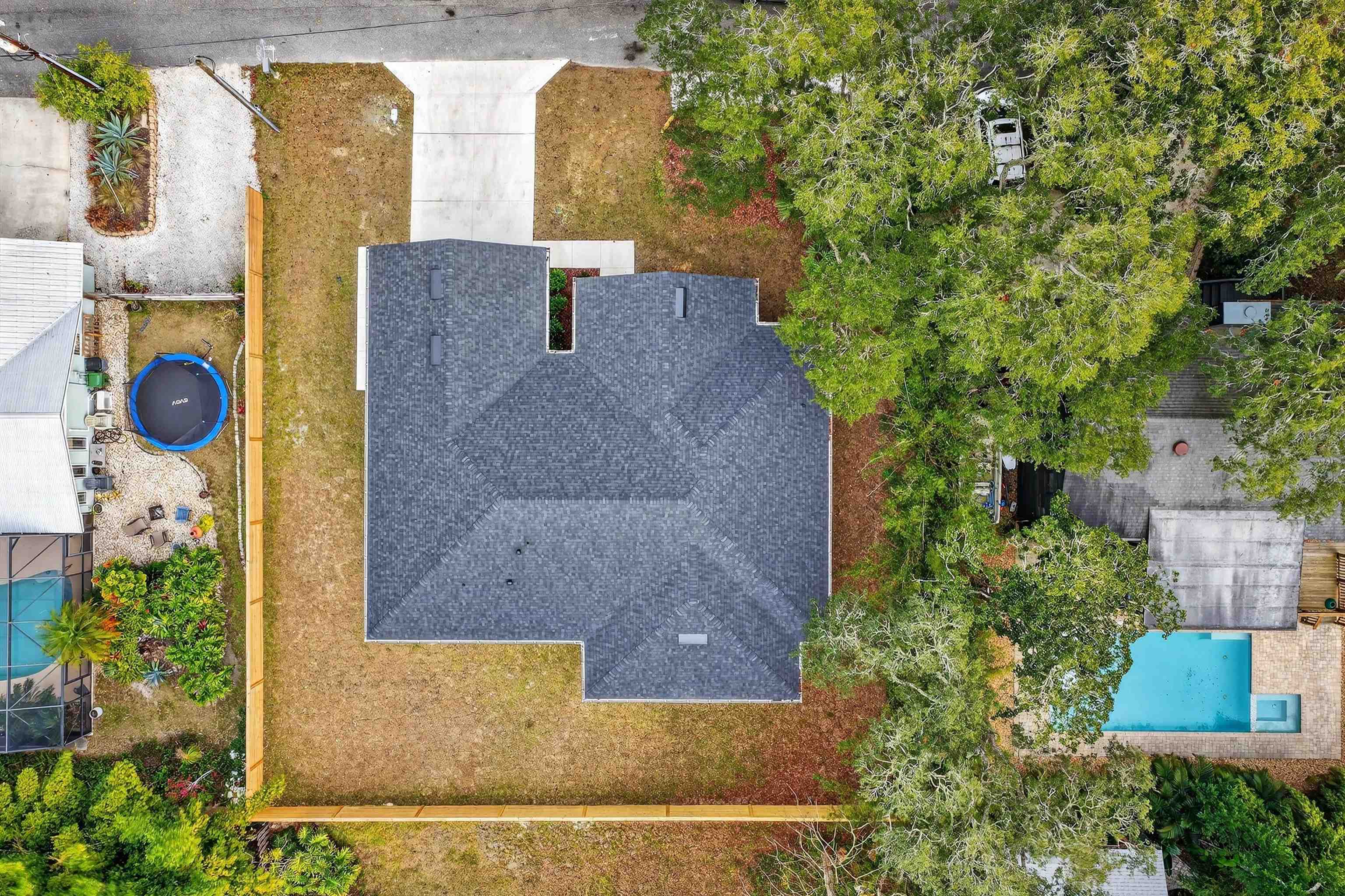 16 Baru Road St. Augustine, FL 32080 - Photo 64 of 73 Drone / aerial view of a pool area