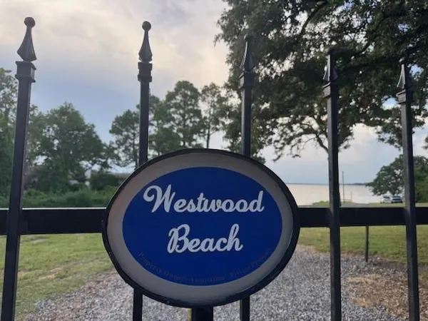 a view of a sign of a park