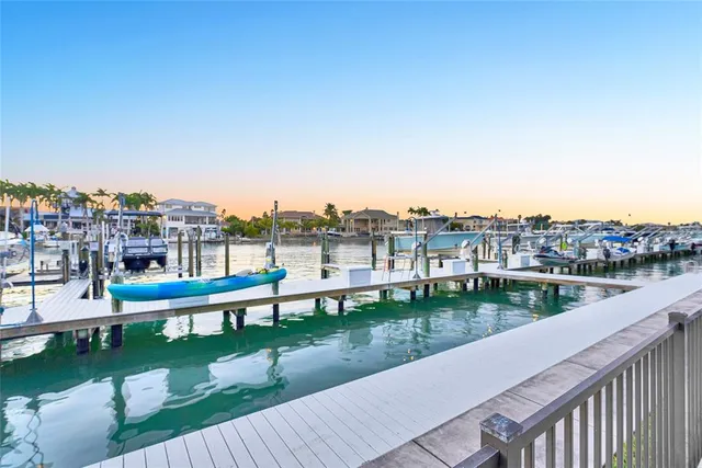 a view of a building with a patio