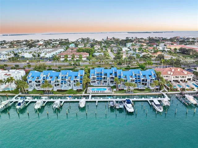 a view of a city with tall buildings