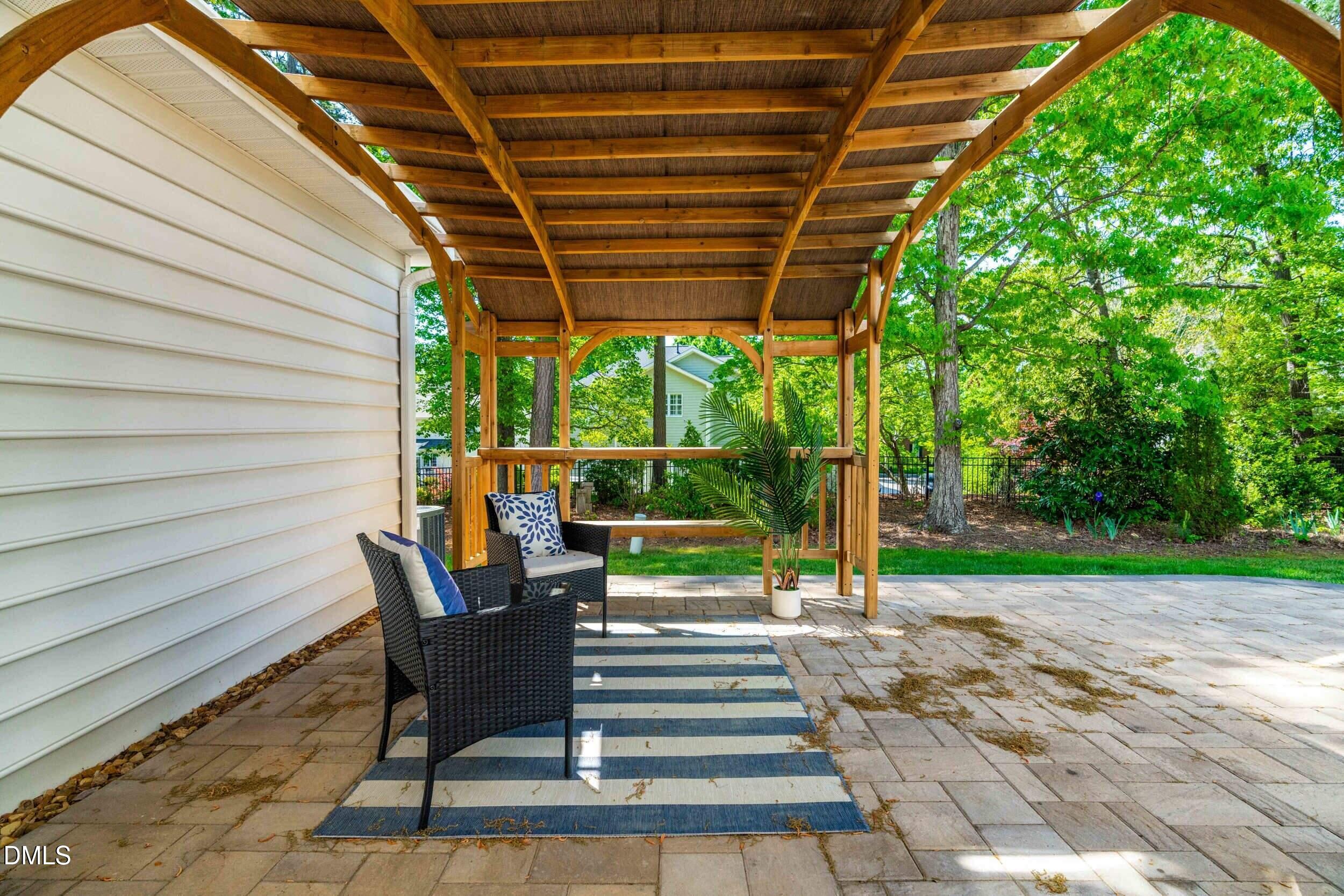 9113 White Eagle Court Raleigh, NC 27617 - Photo 37 of 58 Back Patio
