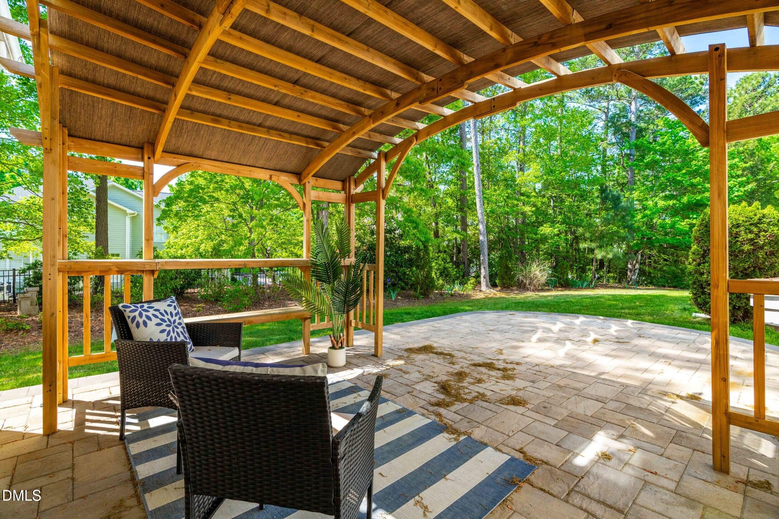 9113 White Eagle Court Raleigh, NC 27617 - Photo 38 of 58 Back Patio