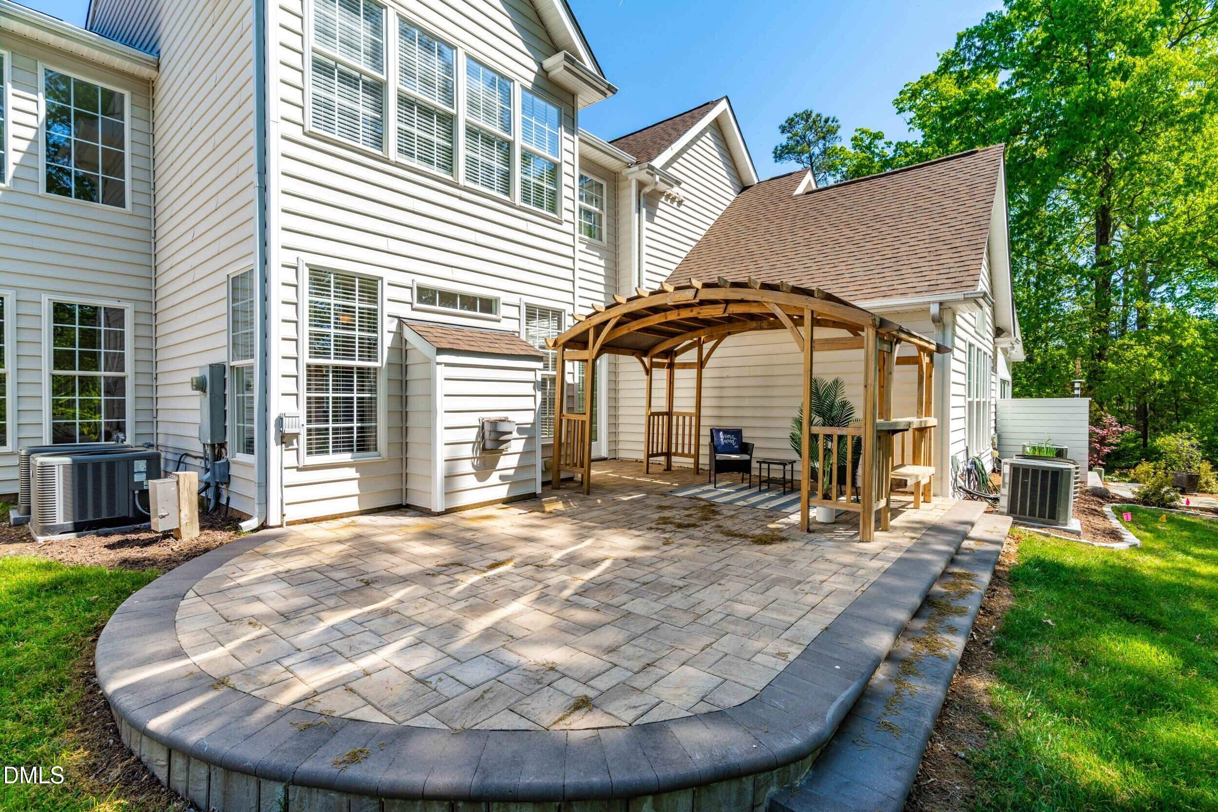 9113 White Eagle Court Raleigh, NC 27617 - Photo 39 of 58 Back Patio
