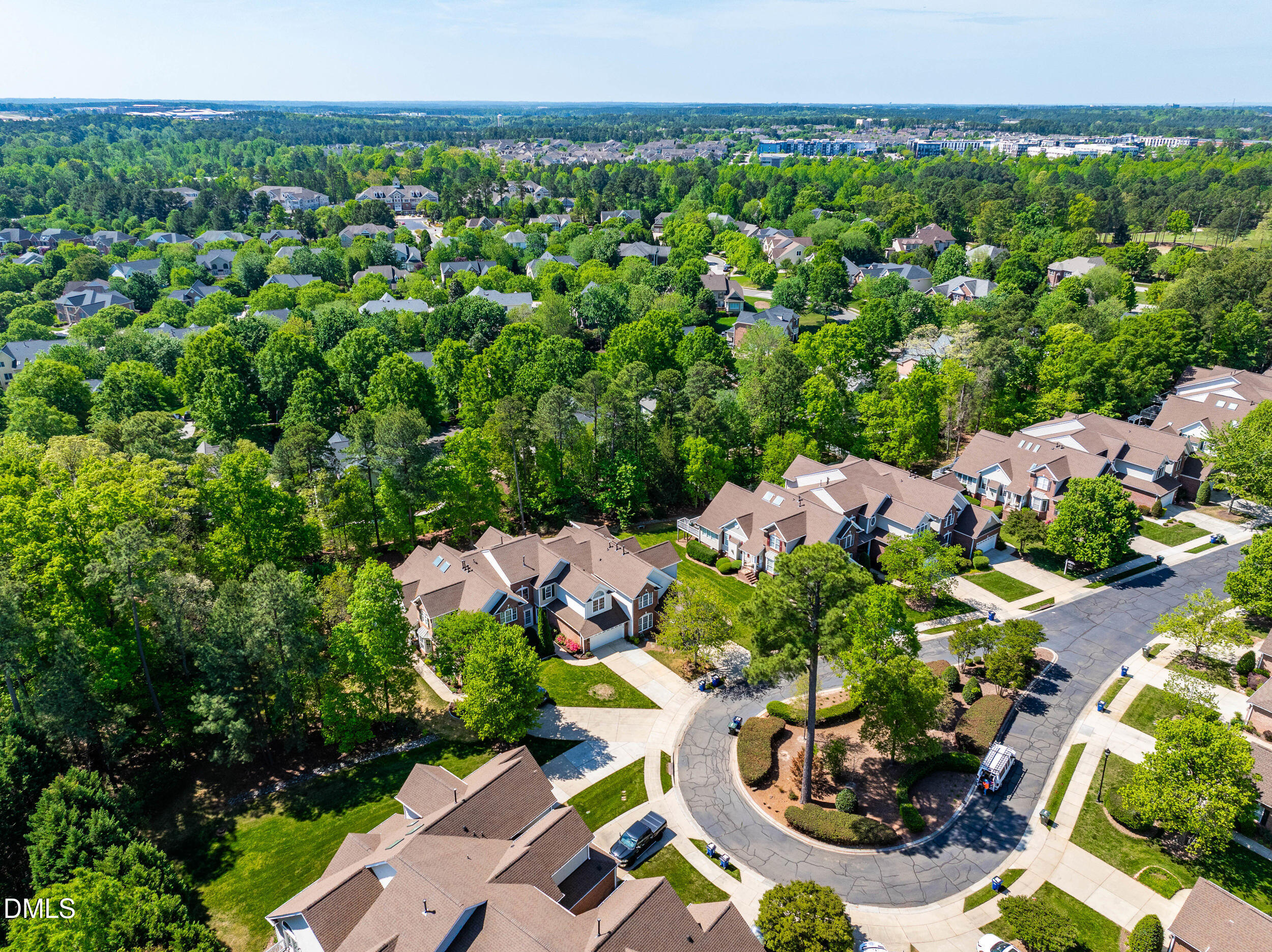 9113 White Eagle Court Raleigh, NC 27617 - Photo 43 of 58 Aerial View
