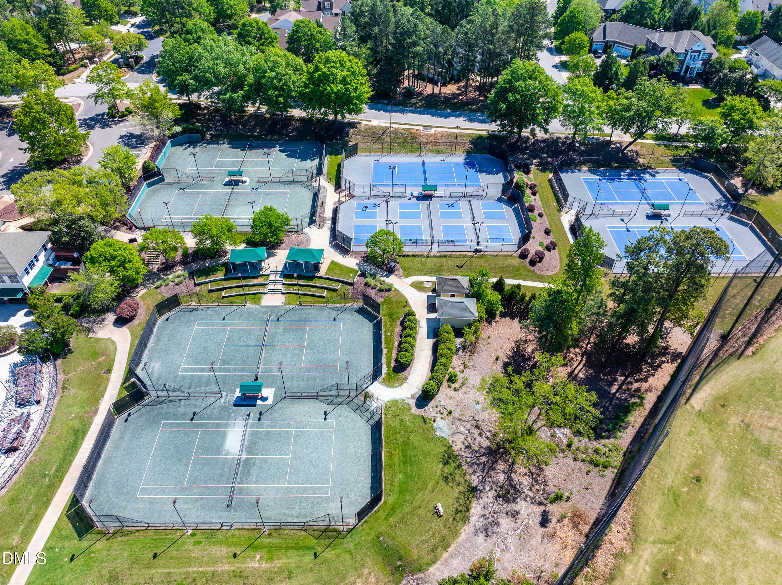 9113 White Eagle Court Raleigh, NC 27617 - Photo 50 of 58 Community Tennis Courts