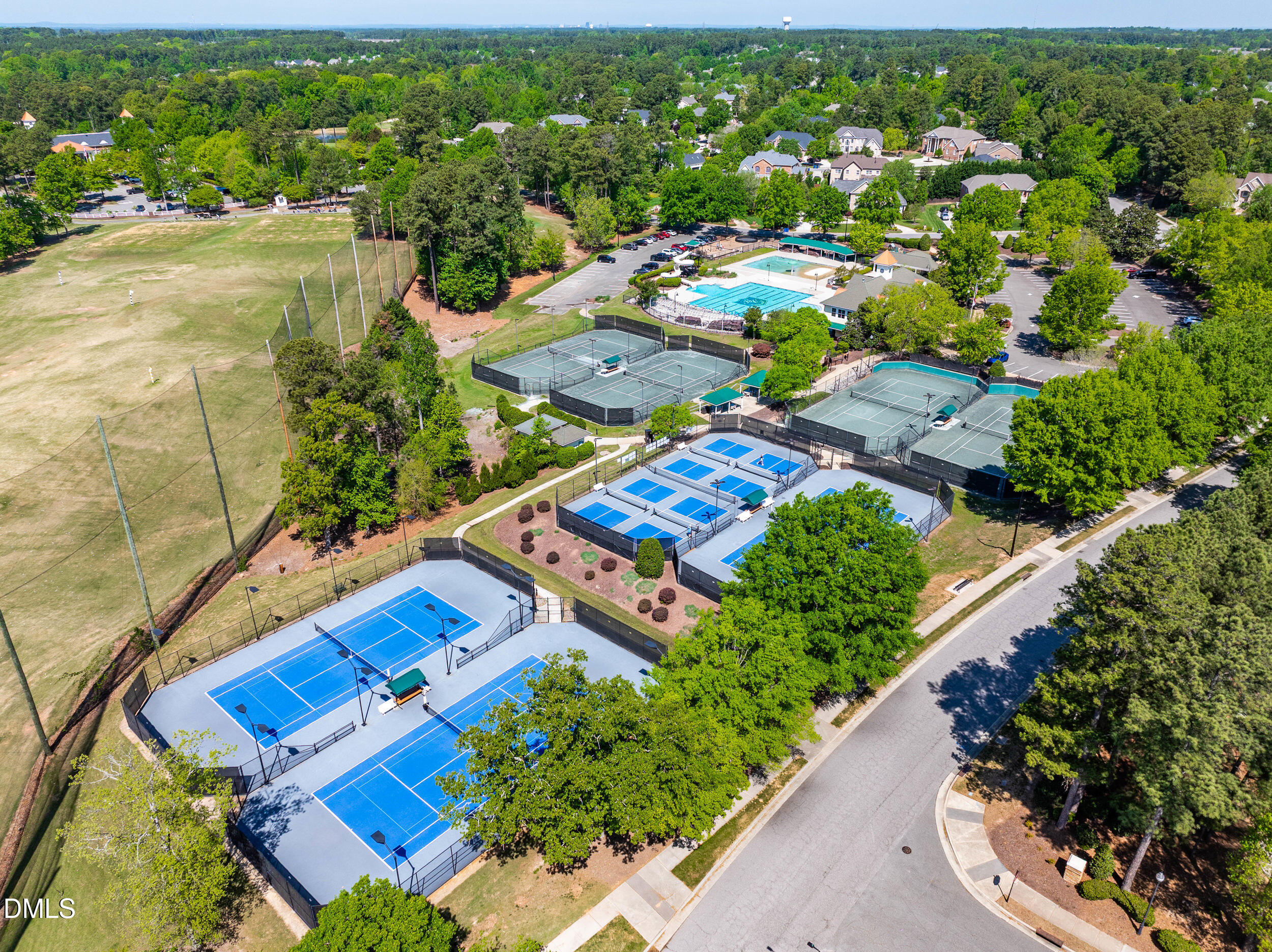 9113 White Eagle Court Raleigh, NC 27617 - Photo 51 of 58 Community Tennis Courts