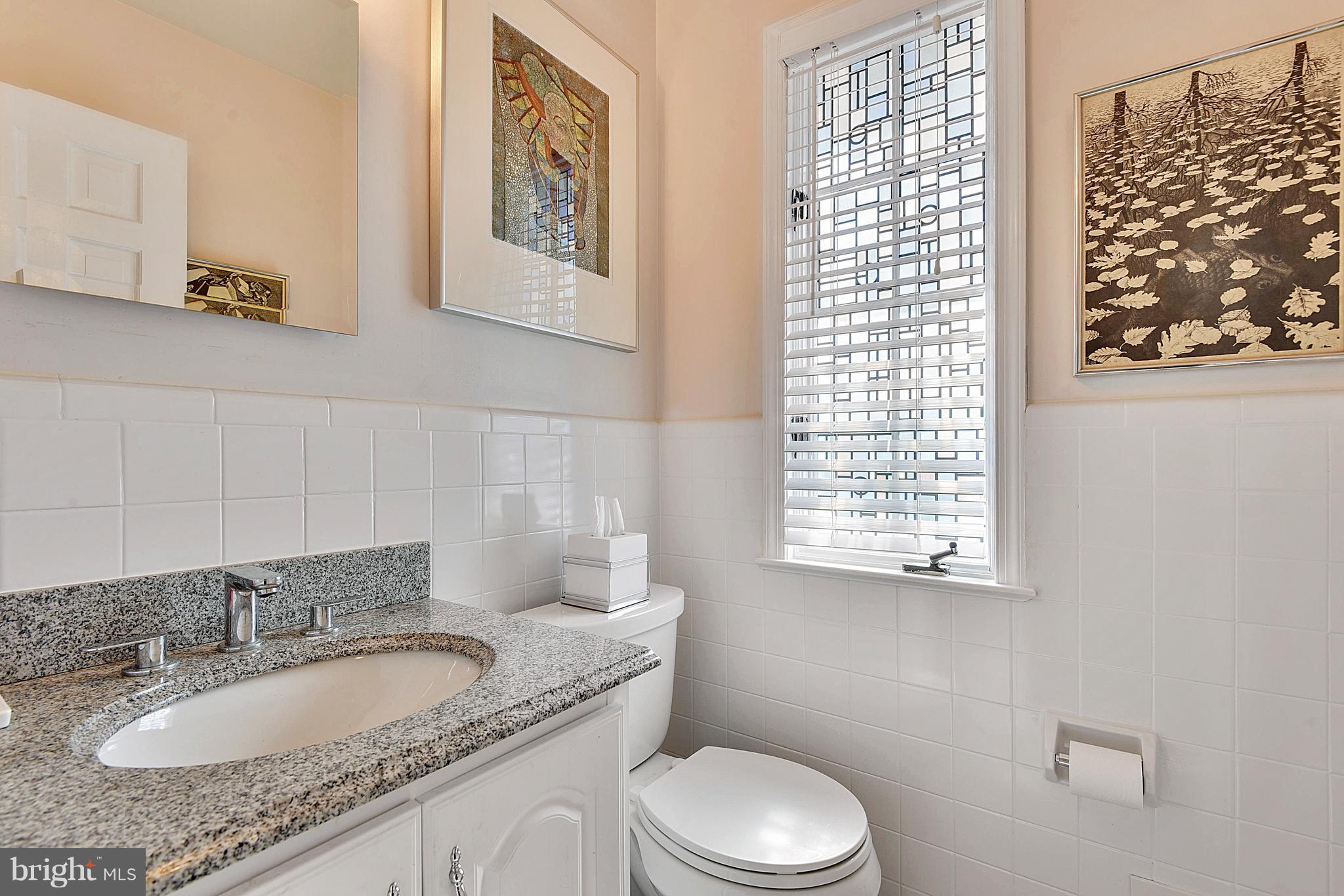 4213 Saul Road Kensington, MD 20895 - Photo 14 of 27 Renovated Hall Bath