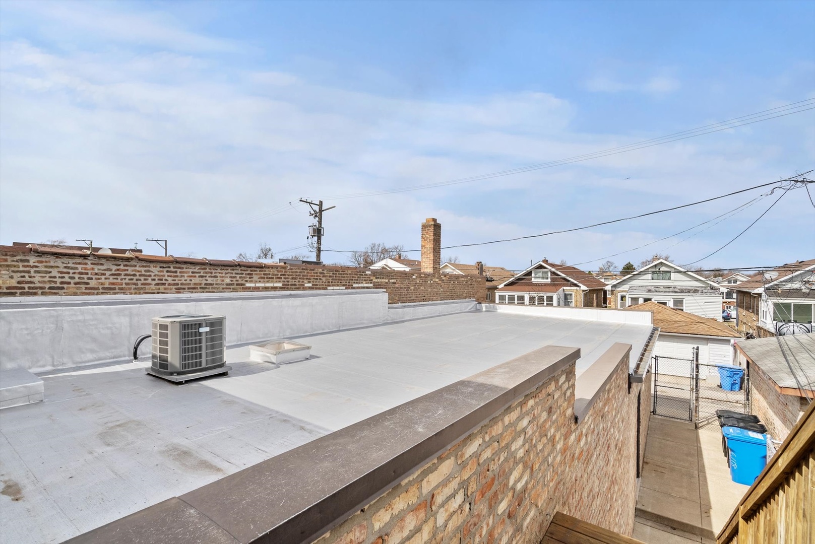 6118 West Addison Street Chicago, IL 60634 - Photo 31 of 35 a view of a terrace from wooden floor
