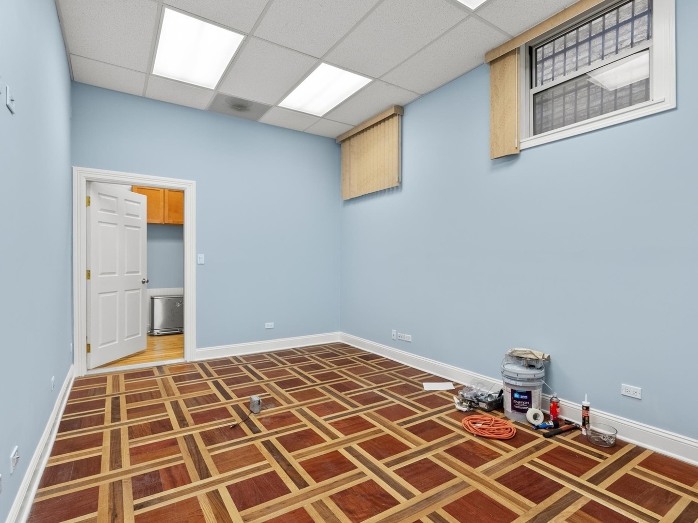 6118 West Addison Street Chicago, IL 60634 - Photo 5 of 35 a bedroom with a bed and a walk in closet