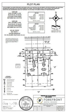 $319,999 | 2257 Aviary Lane, Danville, IN 46122