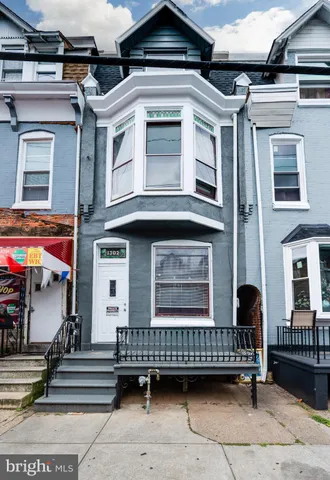 a view of a building with a window