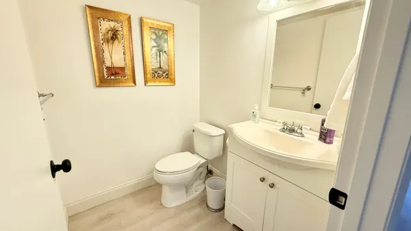 a bathroom with a sink and a toilet