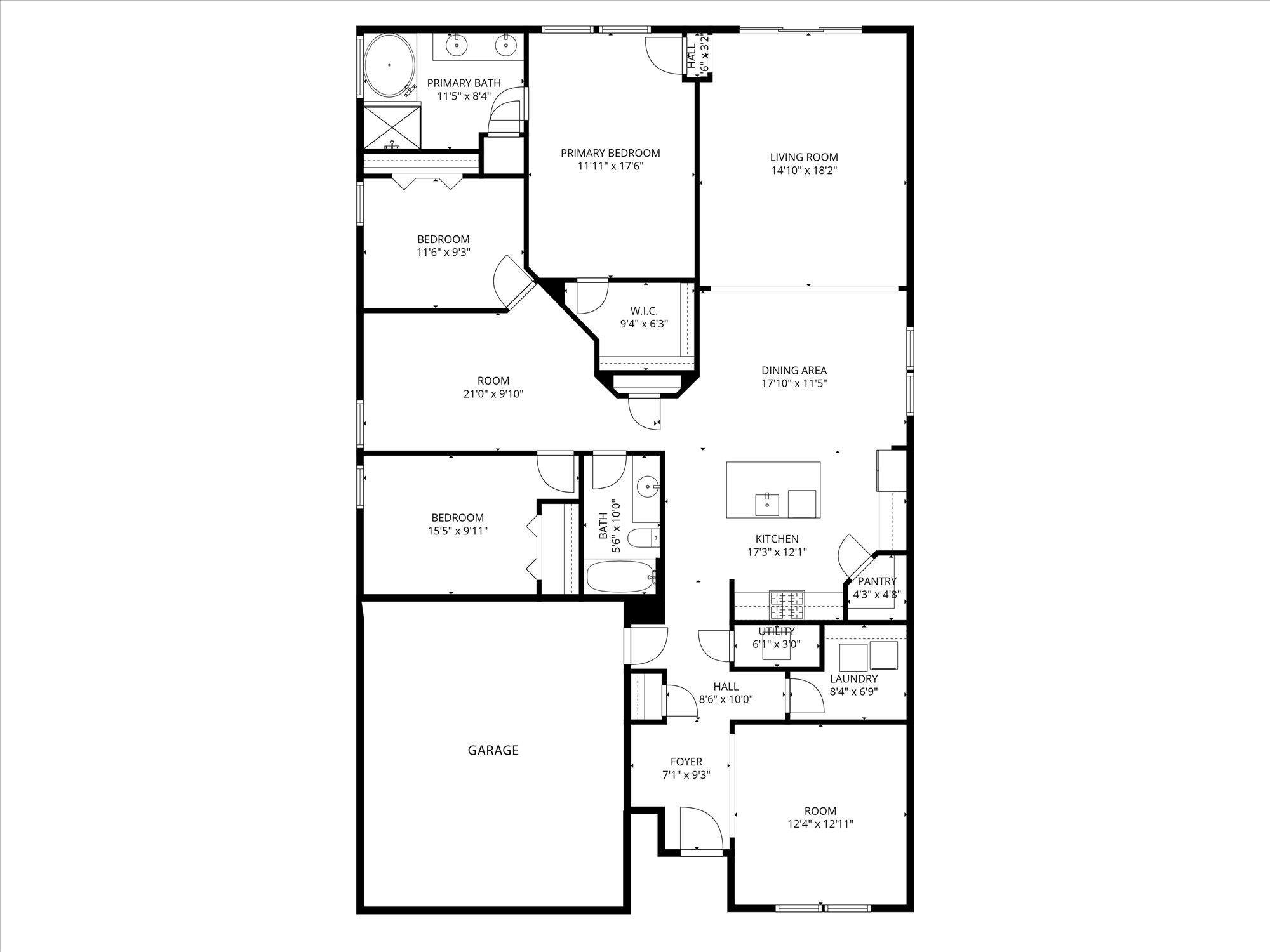 204 Field Flower Way St. Augustine, FL 32092 - Photo 59 of 60 View of room layout