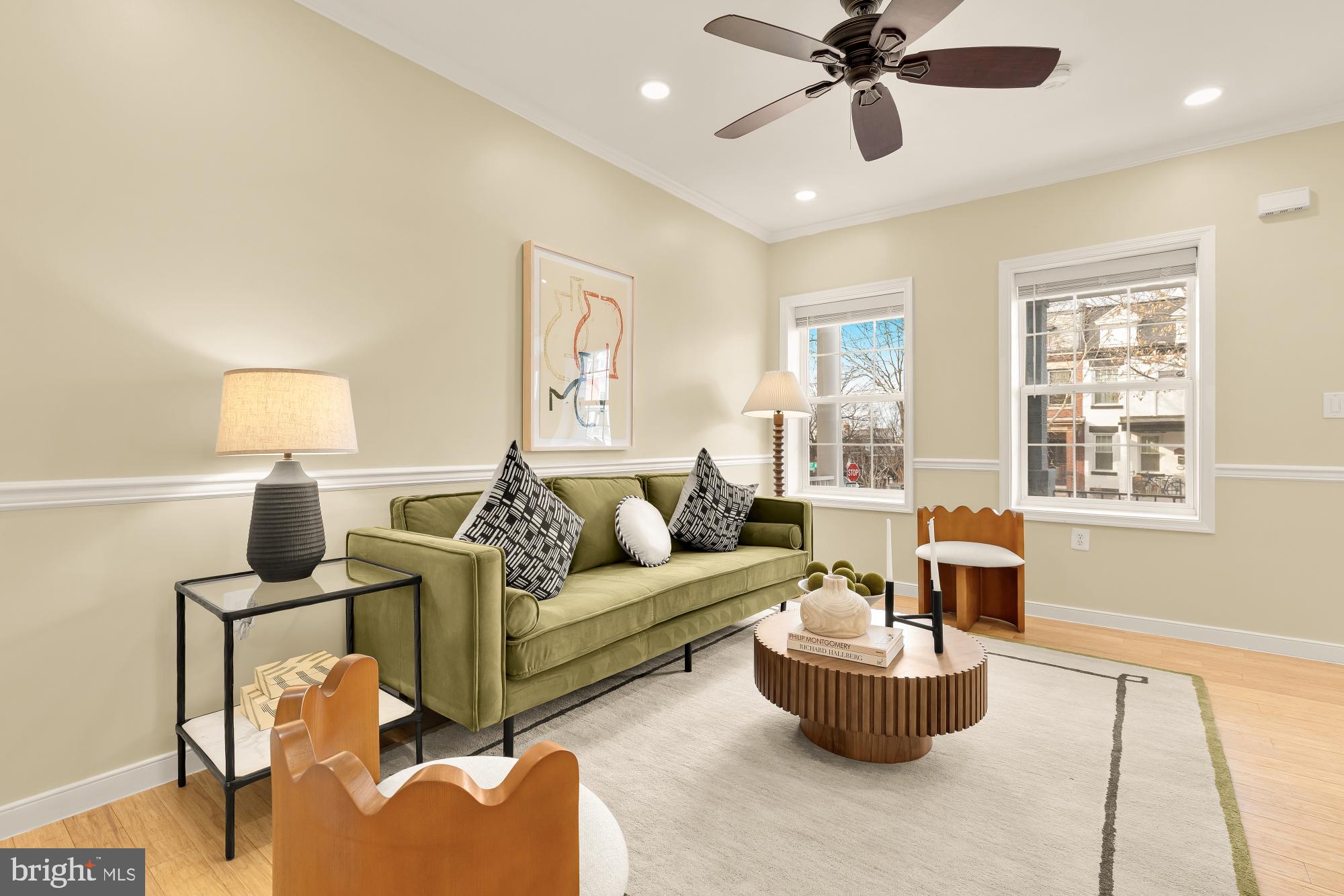 1923 1st Street Northeast Washington, DC 20002 - Photo 5 of 42 a living room with furniture and a large window