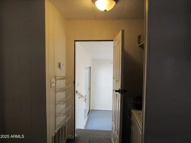 wooden floor in a gallery