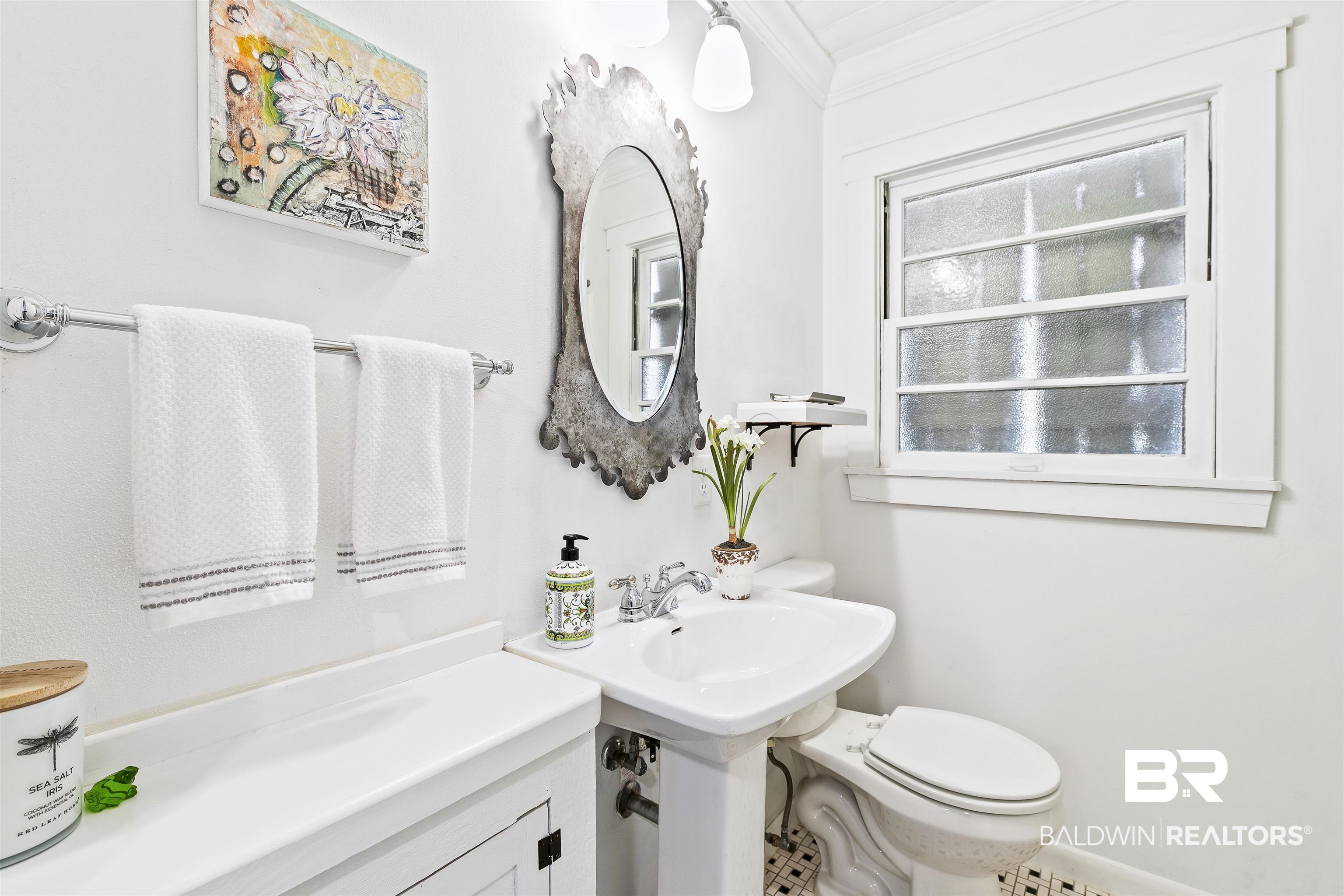 220 Pinecrest Lane Fairhope, AL 36532 - Photo 16 of 32 Bathroom with toilet and crown molding