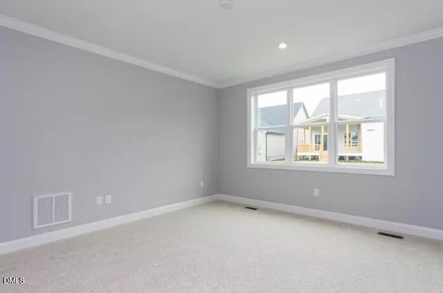 a view of a city from a balcony