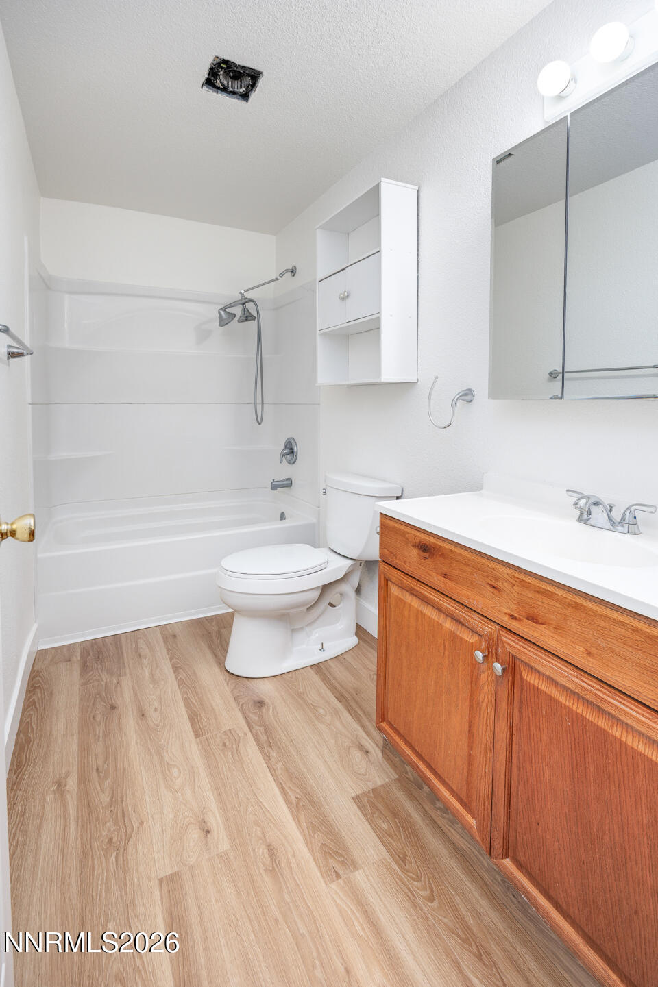 590 Fargo Way Fernley, NV 89408 - Photo 11 of 25 a bathroom with a sink a toilet and shower