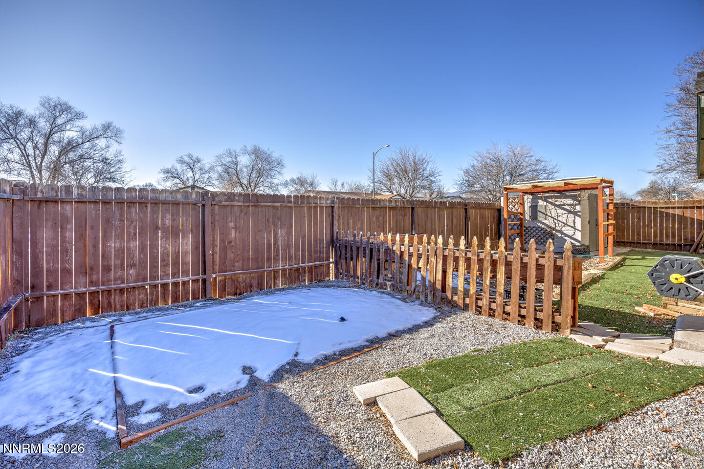 590 Fargo Way Fernley, NV 89408 - Photo 21 of 25 a view of a backyard with sitting area