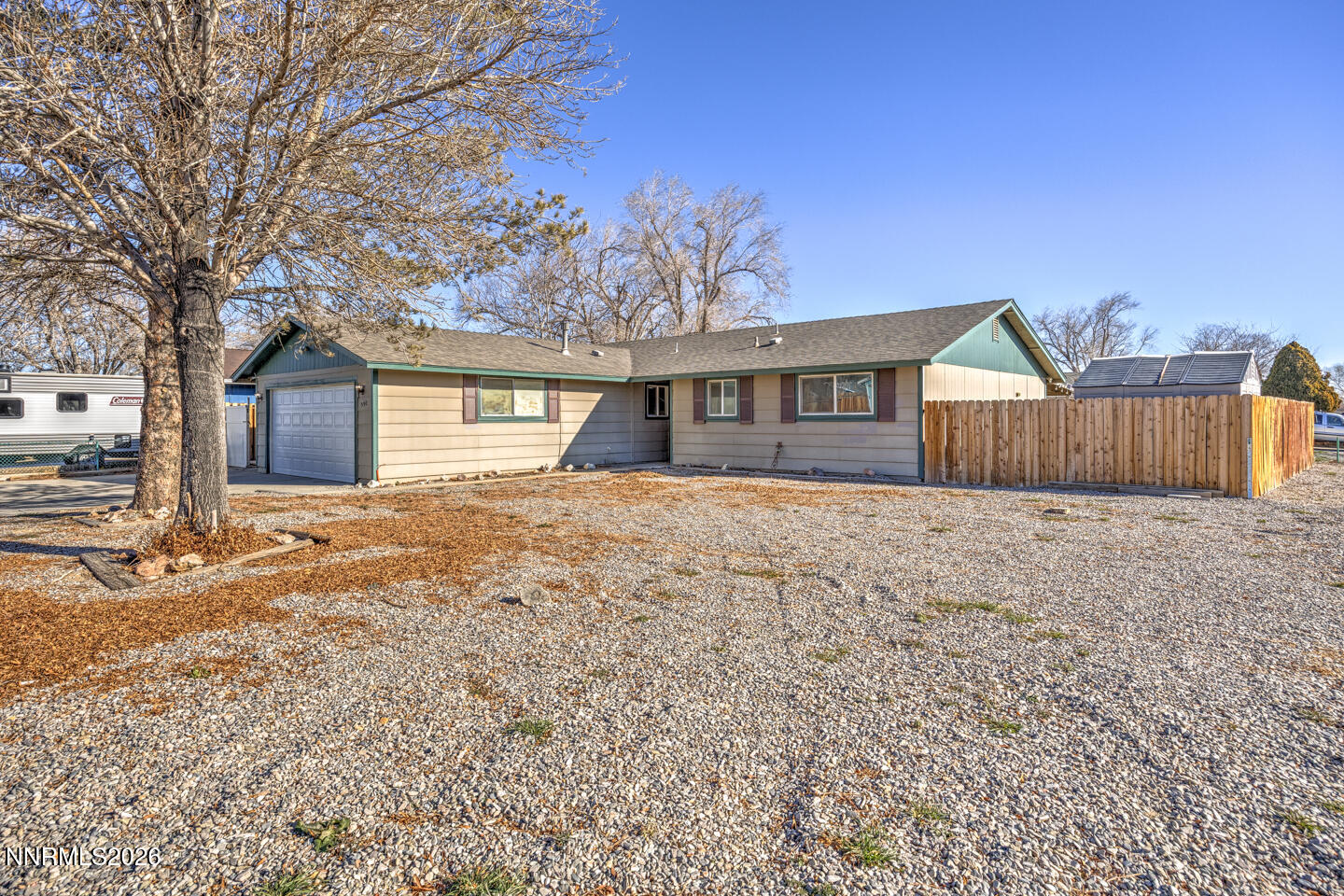 590 Fargo Way Fernley, NV 89408 - Photo 24 of 25 front view of a house with a yard