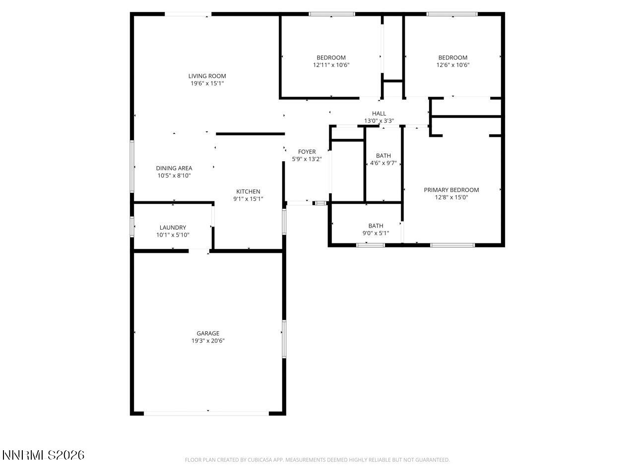 590 Fargo Way Fernley, NV 89408 - Photo 25 of 25 a picture of floor plan