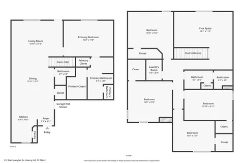$359,000 | 212 Star Spangled Drive, Liberty Hill, TX 78642