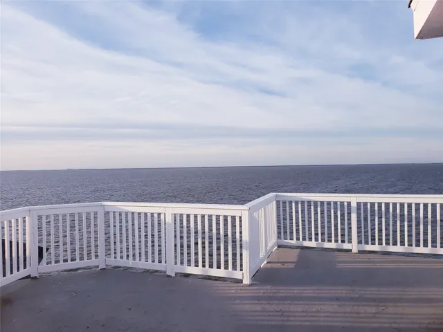 a view of a roof deck