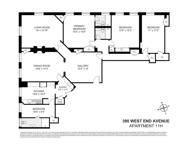 $25,000 | 390 West End Avenue, Unit 11H | Upper West Side