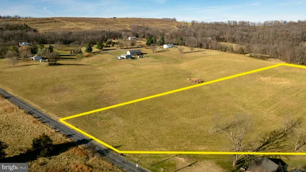 a view of a swimming pool with a mountain