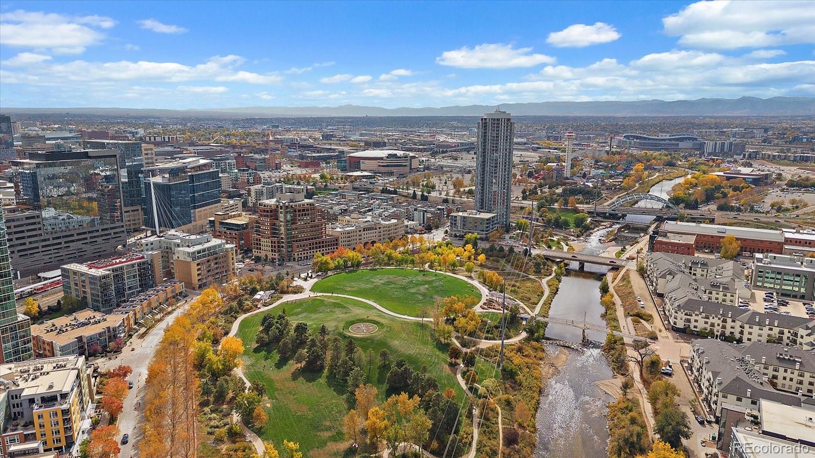 1610 Little Raven Street, Unit PH5 Denver, CO 80202 - Photo 7 of 44 an aerial view of a city
