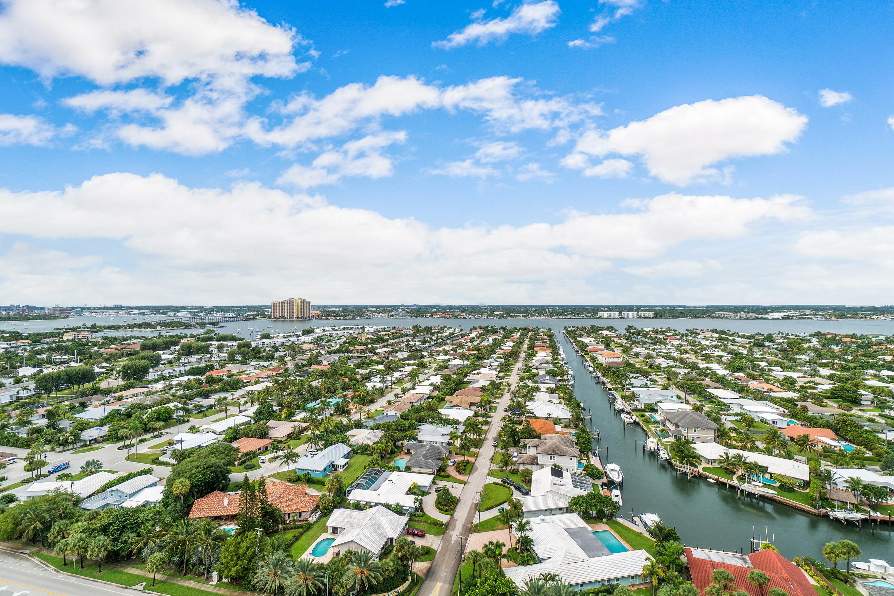 3800 North Ocean Drive Riviera Beach, FL 33404 - Photo 45 of 51 an aerial view of residential building and lake