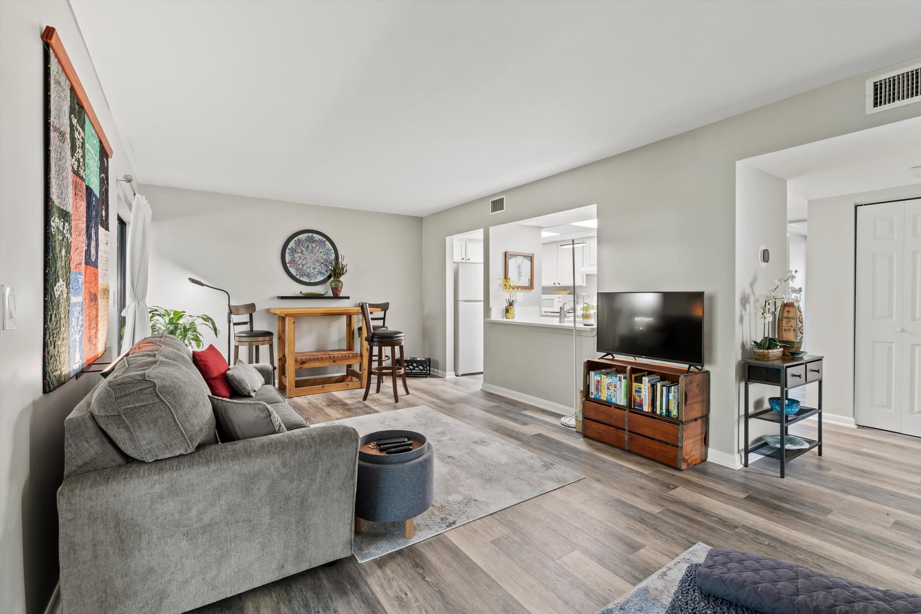 13 Alcira Court St. Augustine, FL 32086 - Photo 2 of 26 Living area featuring wood finished floors and baseboards
