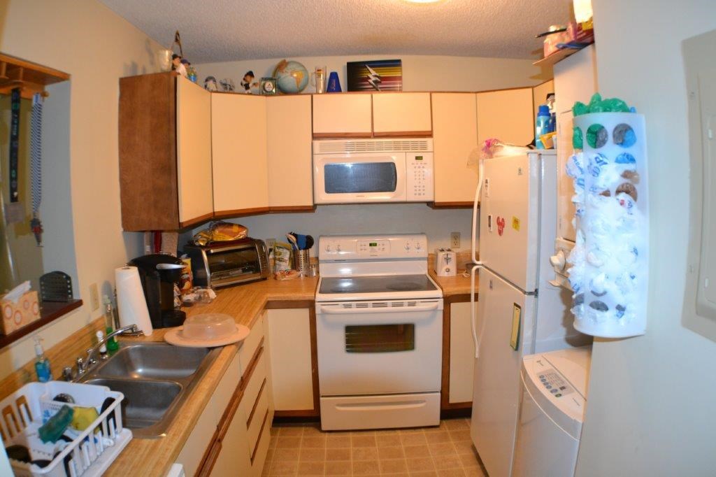 1372 Hunters Road, Unit B Harrisonburg, VA 22801 - Photo 6 of 22 a kitchen with a stove and a refrigerator