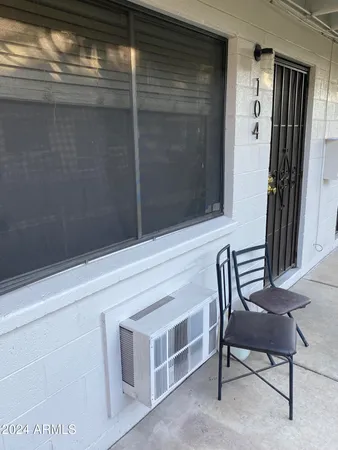 a view of a livingroom with furniture