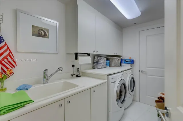 a view of a balcony with city view