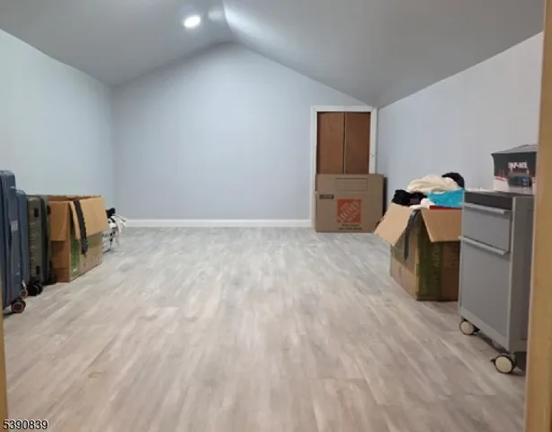 a bed room with a bed