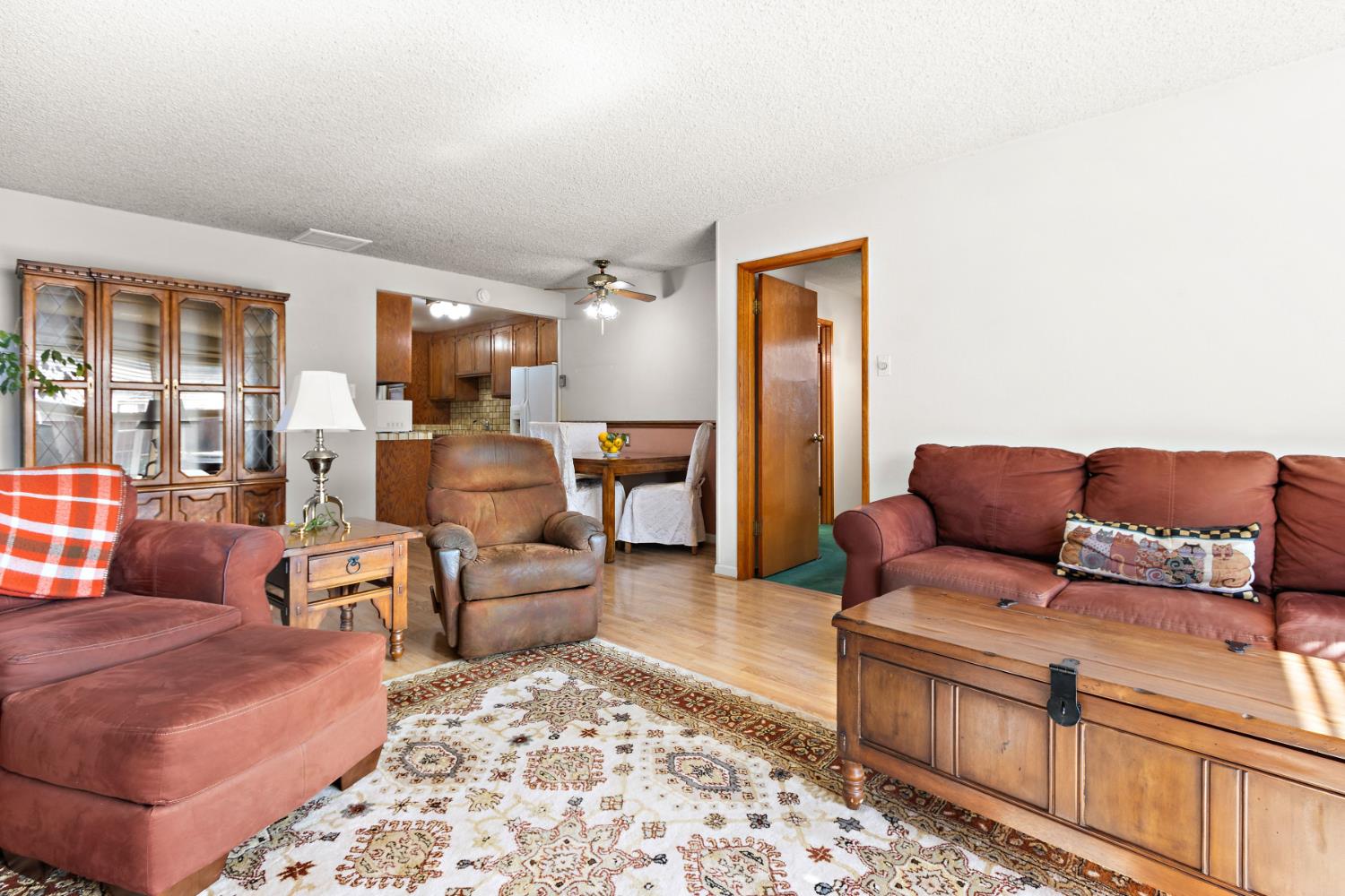 928 Jean Way Hayward, CA 94545 - Photo 18 of 36 a living room with furniture and a fireplace