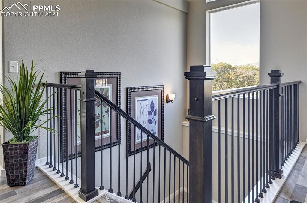 2903 Golden Meadow Way Colorado Springs, CO 80908 - Photo 8 of 49 a view of a balcony with staircase