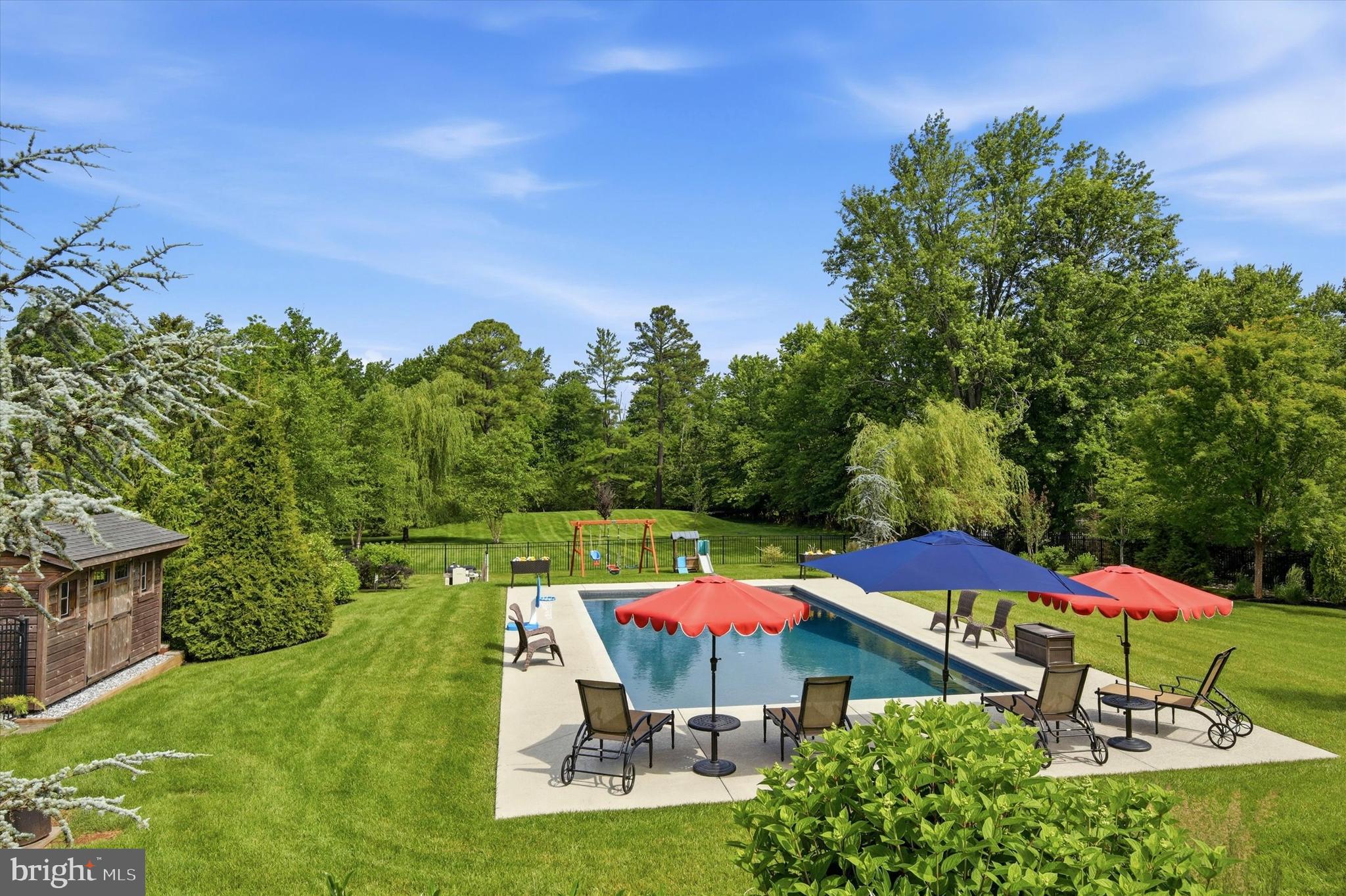 1317 Dell Road Norristown, PA 19403 - Photo 43 of 61 Private pool and rear fencing