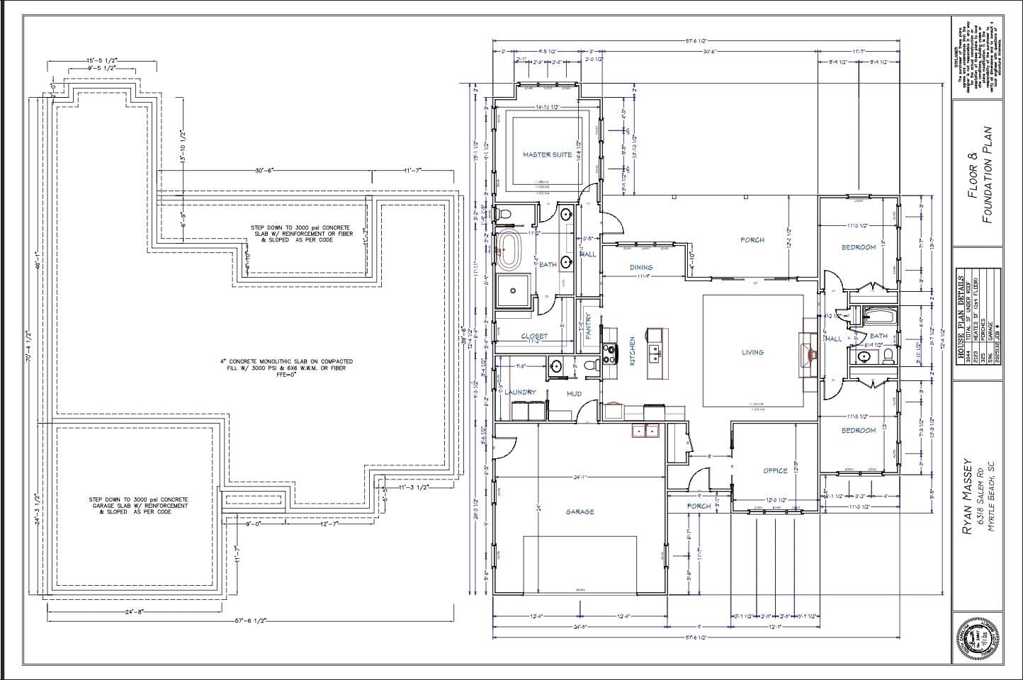 6318 Salem Road Myrtle Beach, SC 29588 - Photo 20 of 20 View of property floor plan