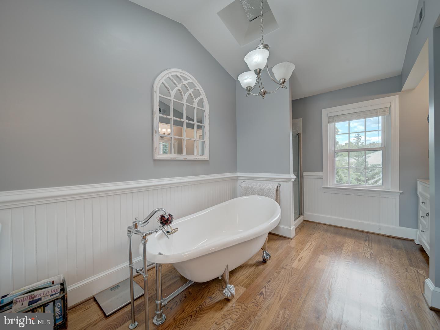 4387 Stepney Drive Gainesville, VA 20155 - Photo 42 of 74 a bathroom with a sink and a mirror