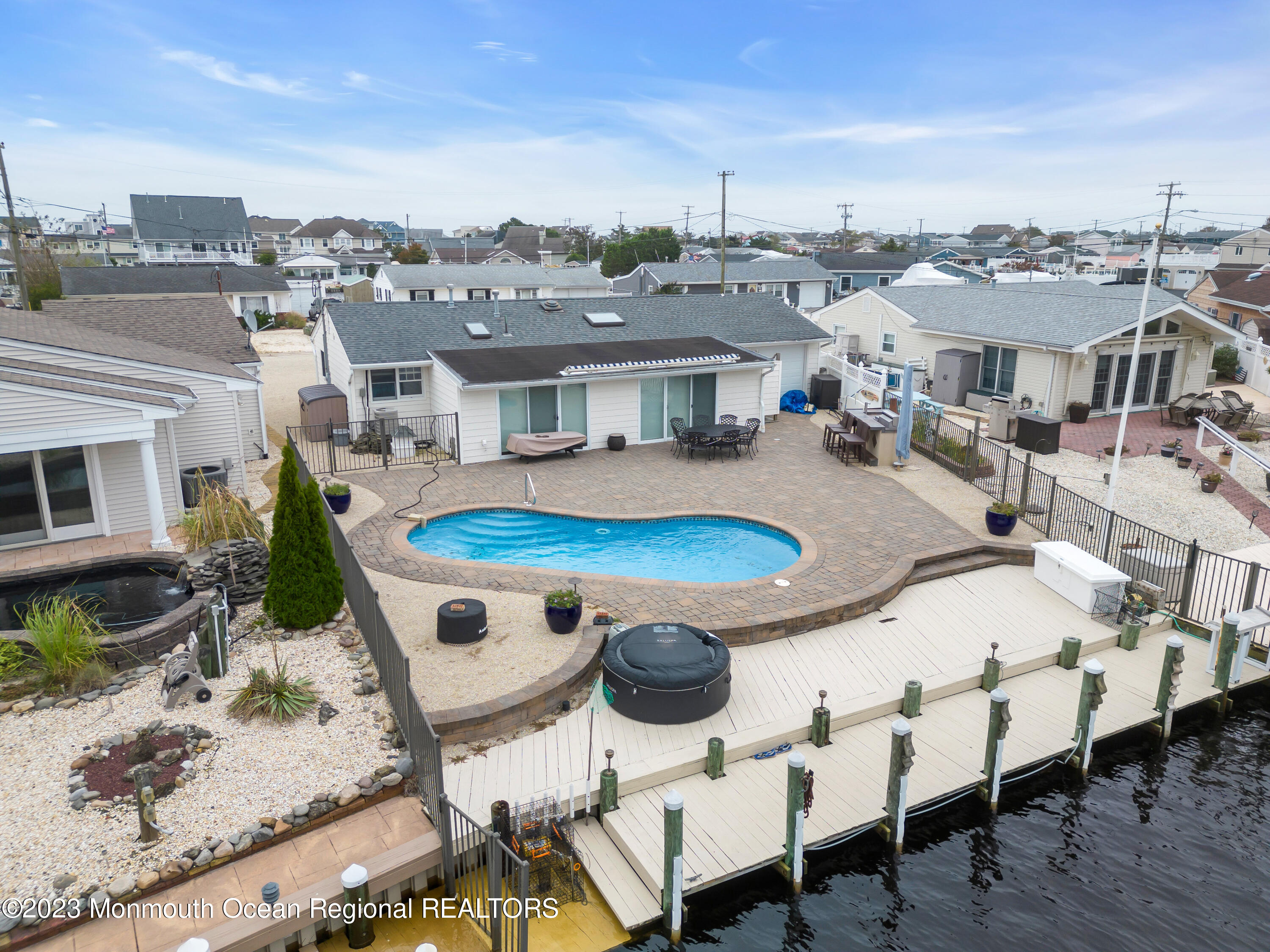 112 Newark Road Barnegat, NJ 08005 - Photo 3 of 44 a view of a terrace with furniture and a table