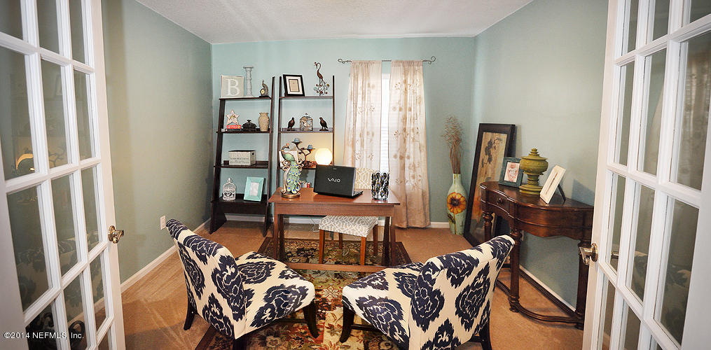 836 Crystal Spring Way St. Augustine, FL 32092 - Photo 7 of 36 Office or 4th Bedroom with French Doors
