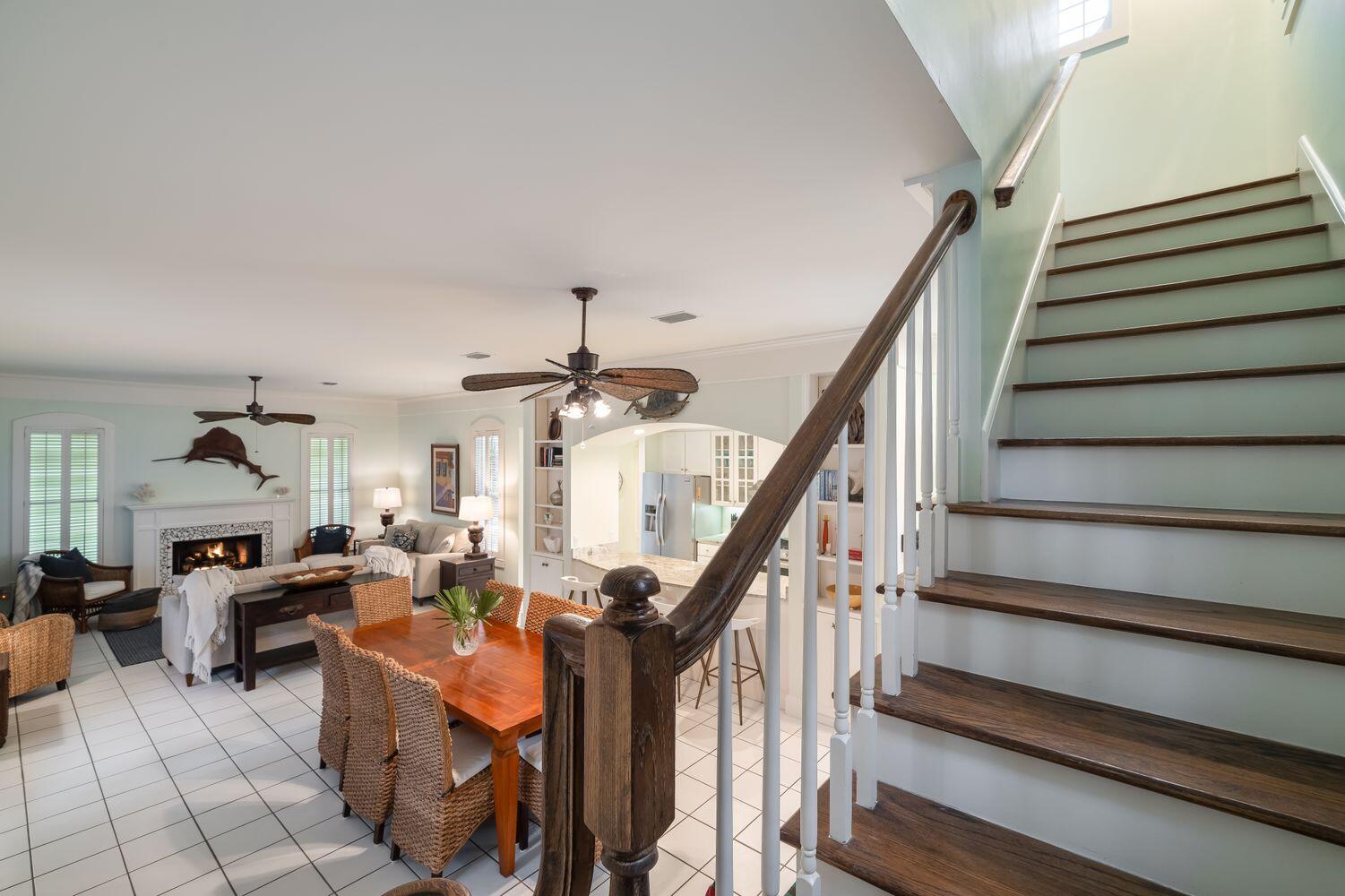 224 Rue Caribe Miramar Beach, FL 32550 - Photo 32 of 67 a view of entryway livingroom and hall with wooden floor