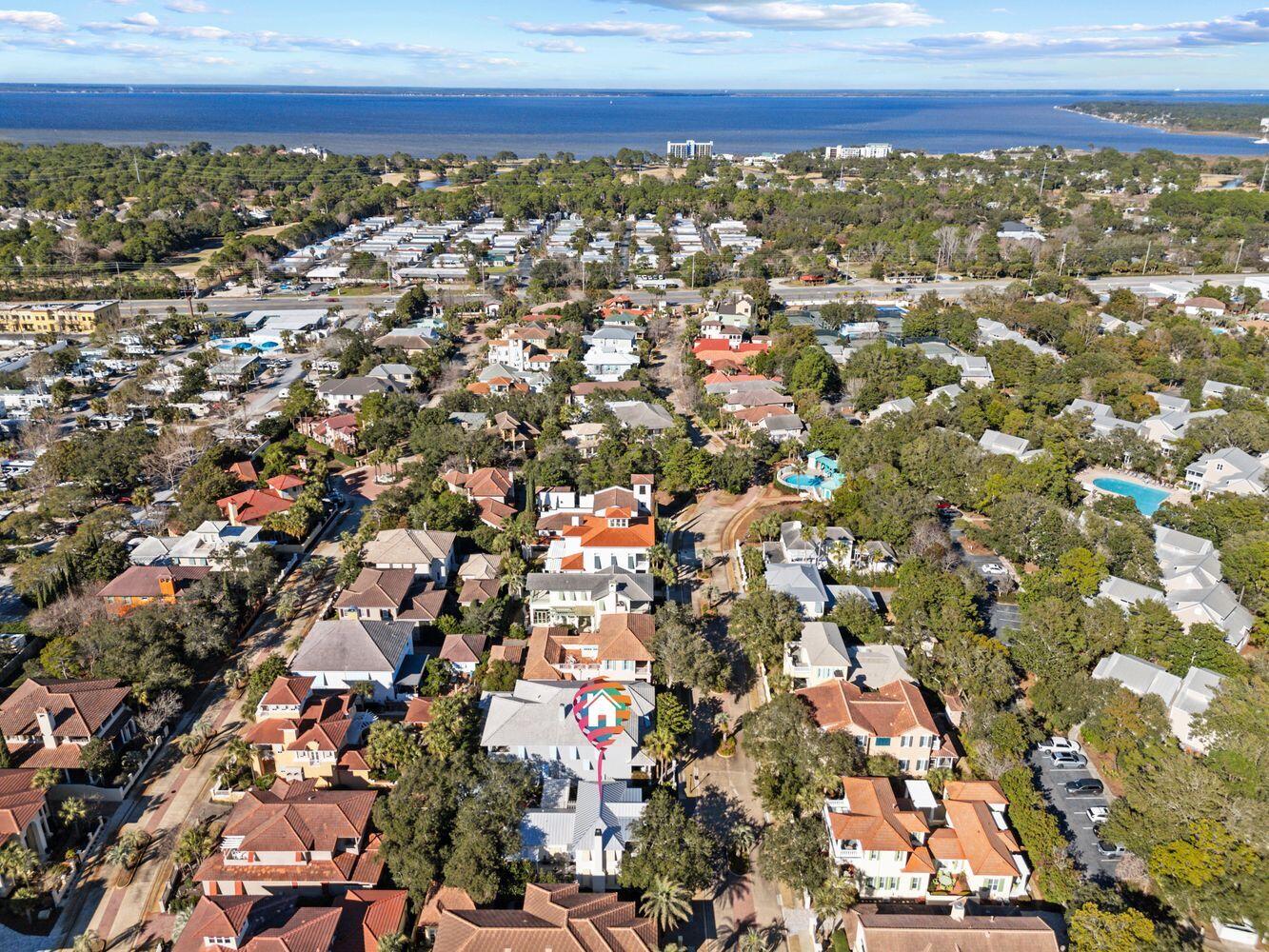 224 Rue Caribe Miramar Beach, FL 32550 - Photo 46 of 67 an aerial view of a city