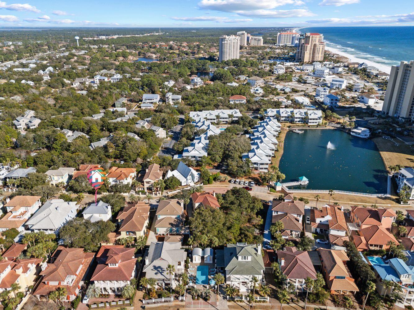 224 Rue Caribe Miramar Beach, FL 32550 - Photo 47 of 67 an aerial view of multiple house