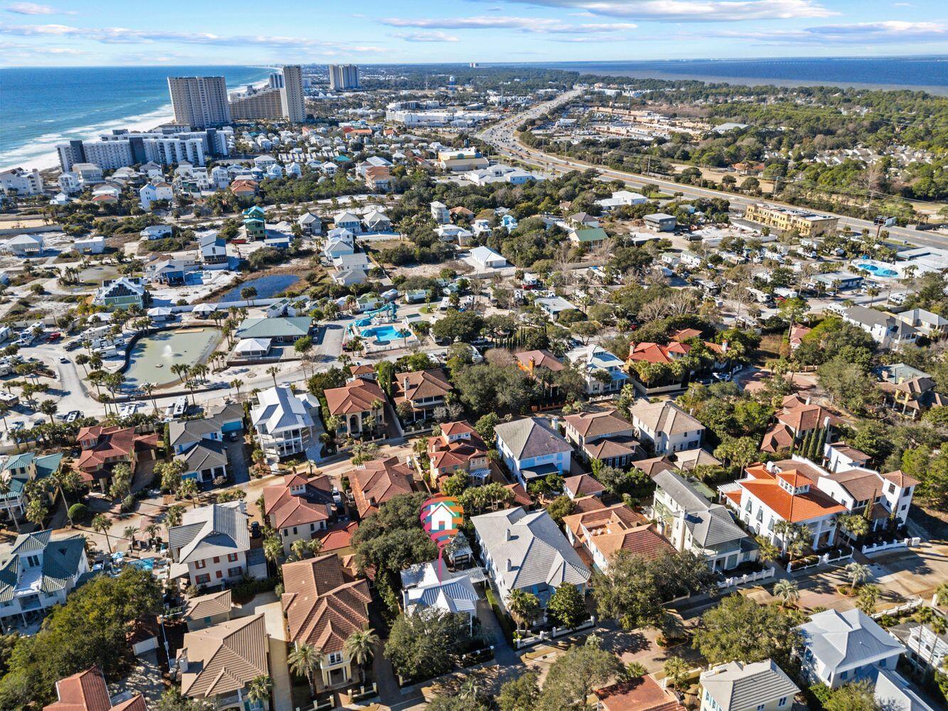 224 Rue Caribe Miramar Beach, FL 32550 - Photo 49 of 67 an aerial view of a city