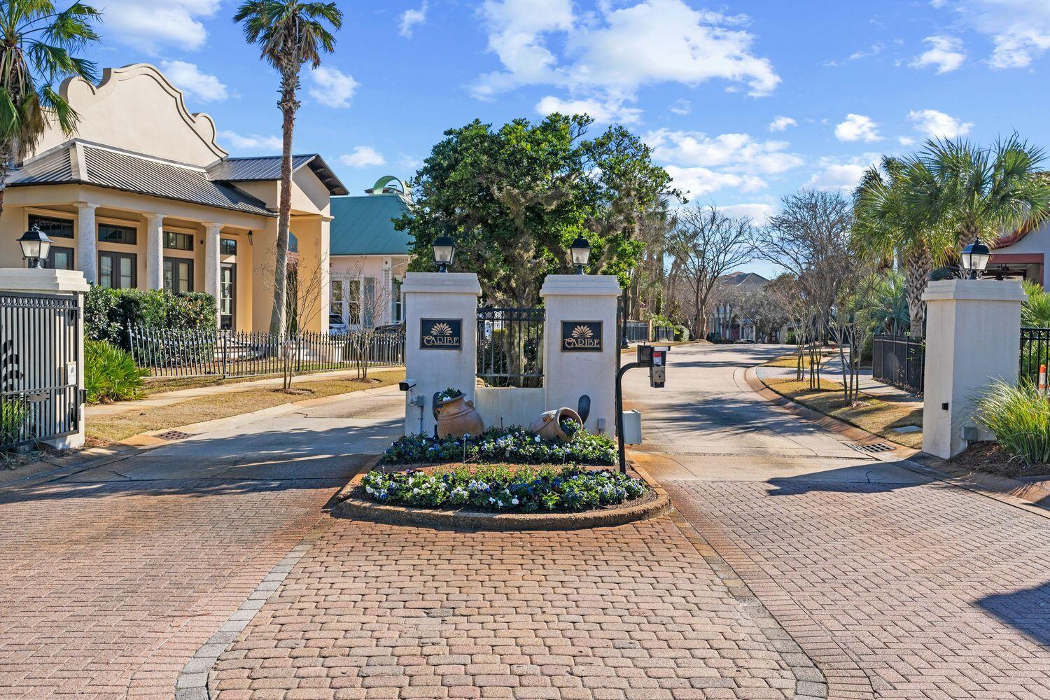 224 Rue Caribe Miramar Beach, FL 32550 - Photo 6 of 67 a front view of a house with garden
