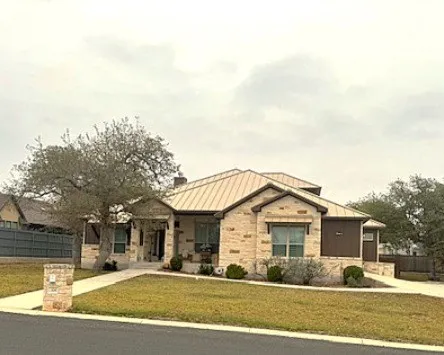 a view of a house with a outdoor space